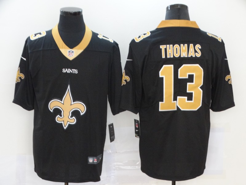 2020 Nike NFL Men New Orleans Saints #13 Thomas Black Limited jerseys